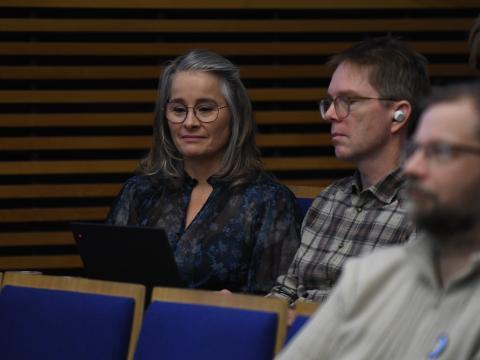 Frá fundi með frambjóðendum um háskólamál 25. nóvember 2024