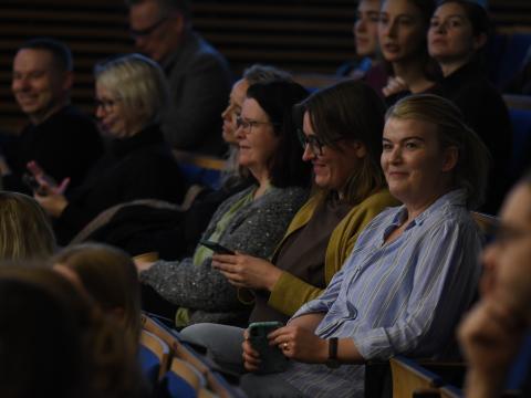 Frá fundi með frambjóðendum um háskólamál 25. nóvember 2024