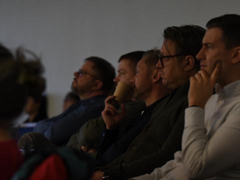 Frá fundi með frambjóðendum um háskólamál 25. nóvember 2024