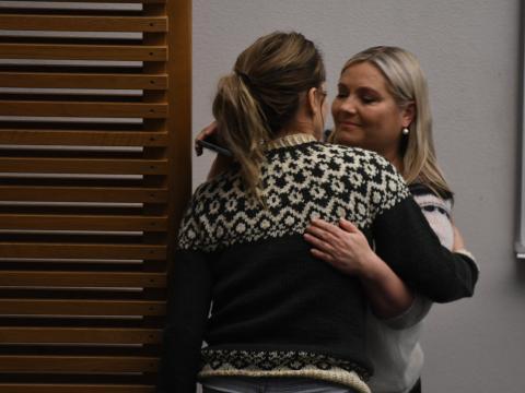 Frá fundi með frambjóðendum um háskólamál 25. nóvember 2024