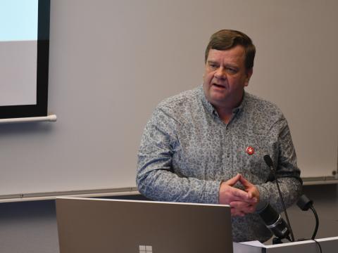 Frá fundi með frambjóðendum um háskólamál 25. nóvember 2024