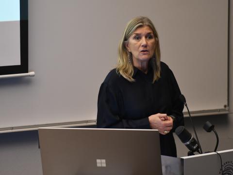 Frá fundi með frambjóðendum um háskólamál 25. nóvember 2024