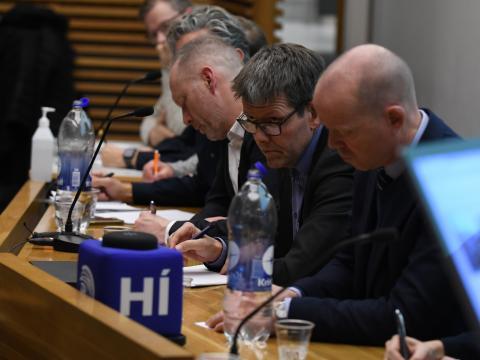 Frá fundi með frambjóðendum um háskólamál 25. nóvember 2024